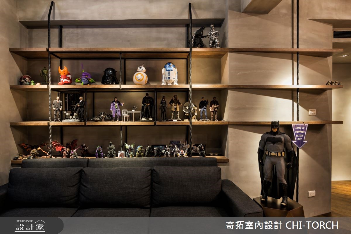 26坪老屋(16~30年)＿工業風客廳案例圖片＿奇拓室內設計 CHI-TORCH＿奇拓_16之3