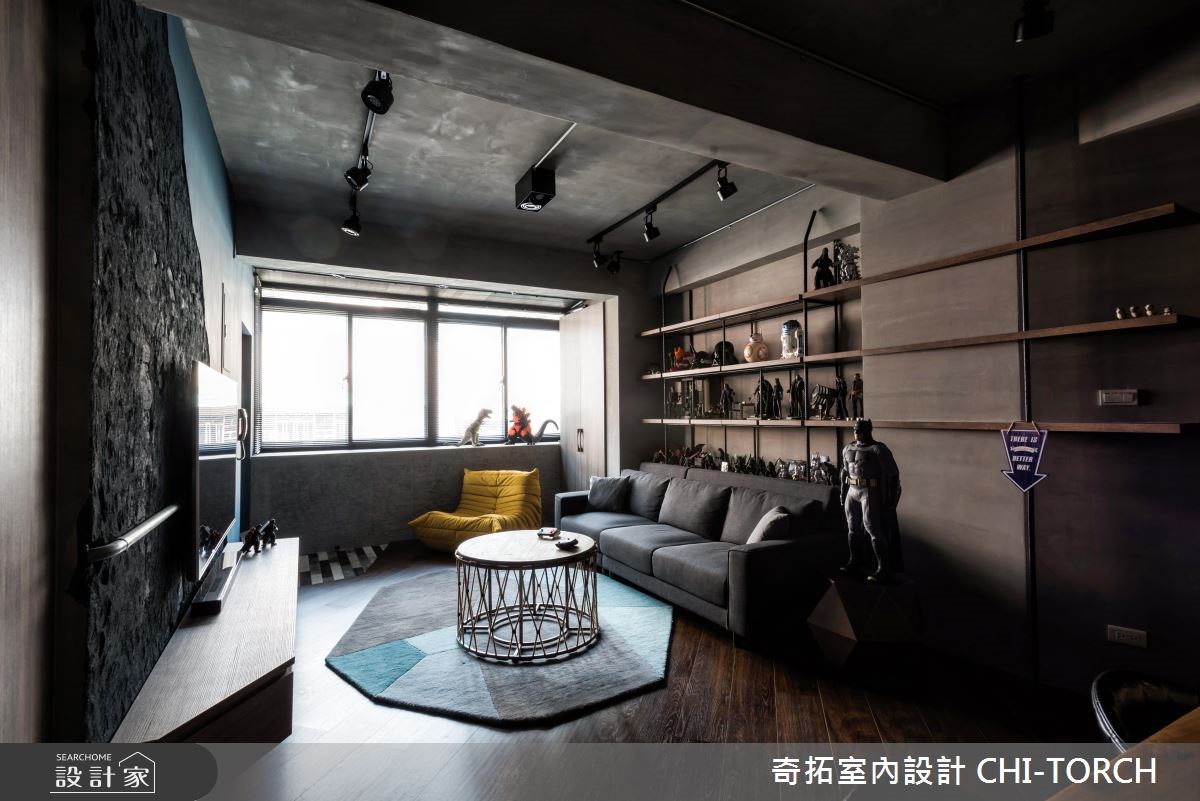 26坪老屋(16~30年)＿工業風客廳案例圖片＿奇拓室內設計 CHI-TORCH＿奇拓_16之5