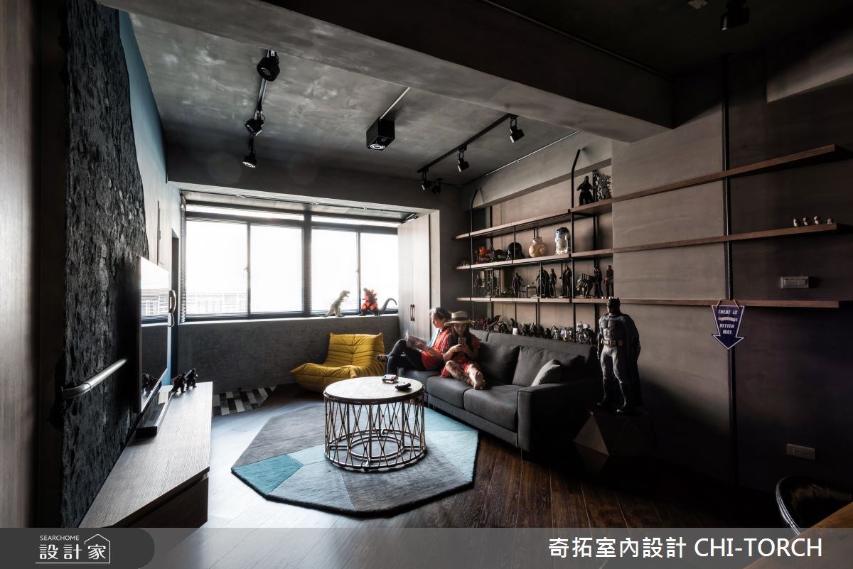 26坪老屋(16~30年)＿工業風客廳案例圖片＿奇拓室內設計 CHI-TORCH＿奇拓_16之6