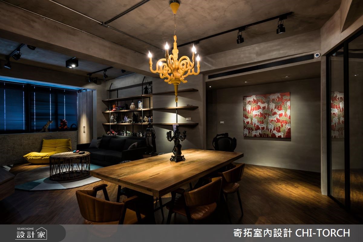 26坪老屋(16~30年)＿工業風餐廳案例圖片＿奇拓室內設計 CHI-TORCH＿奇拓_16之7
