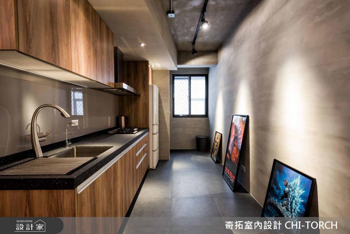 26坪老屋(16~30年)＿工業風廚房案例圖片＿奇拓室內設計 CHI-TORCH＿奇拓_16之11