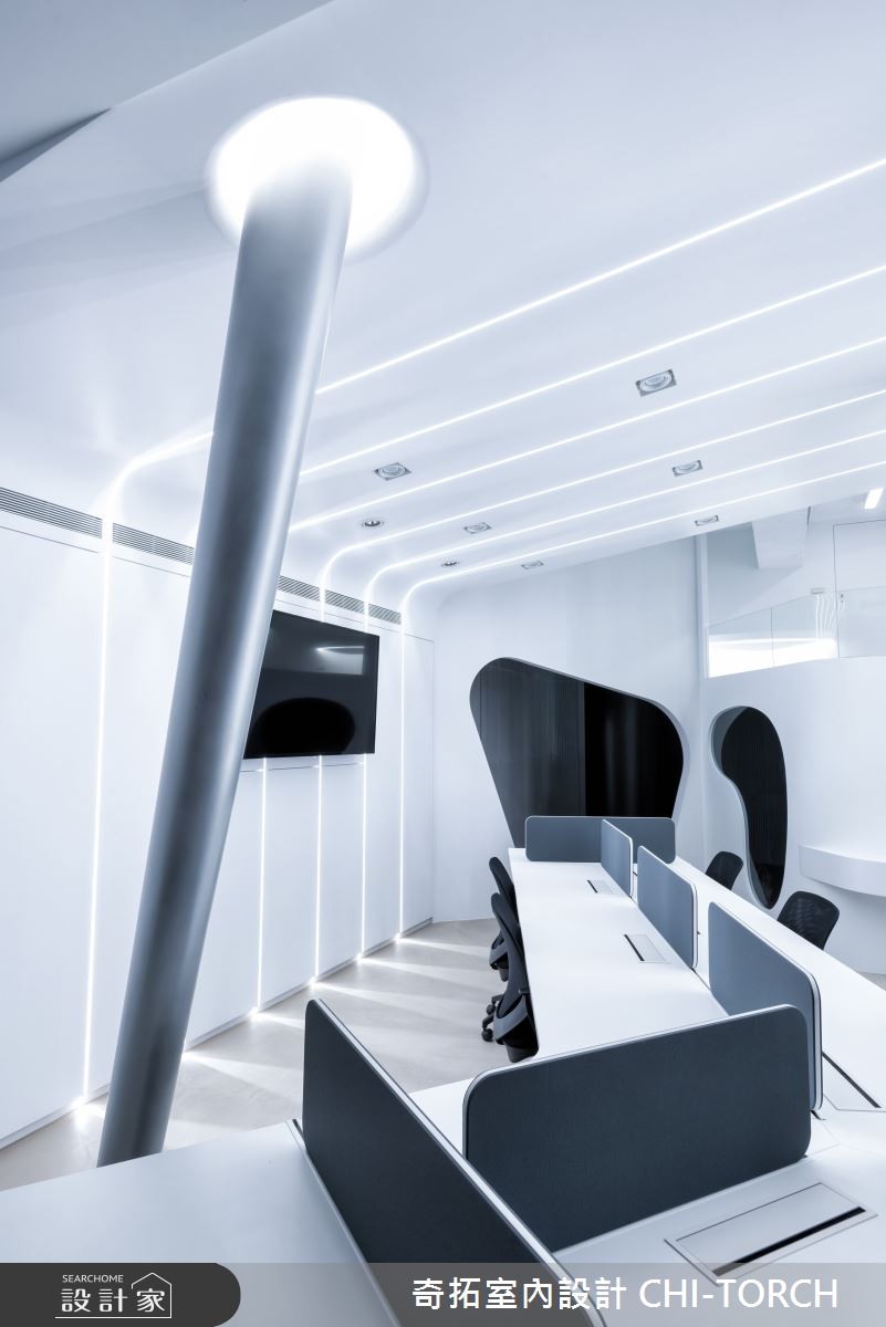 28坪新成屋(5年以下)＿未來科技風商業空間案例圖片＿奇拓室內設計 CHI-TORCH＿奇拓_25之3