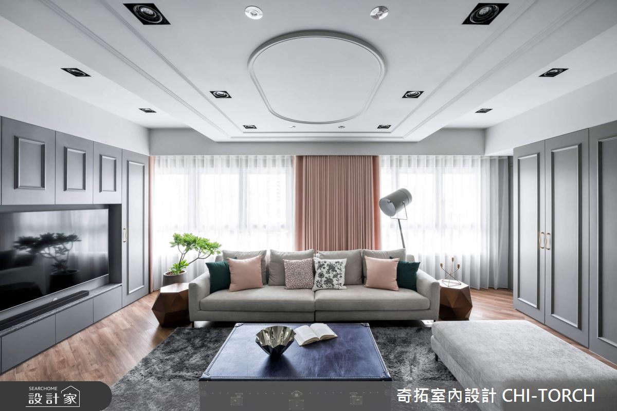 30坪預售屋＿美式風客廳案例圖片＿奇拓室內設計 CHI-TORCH＿奇拓_27之10