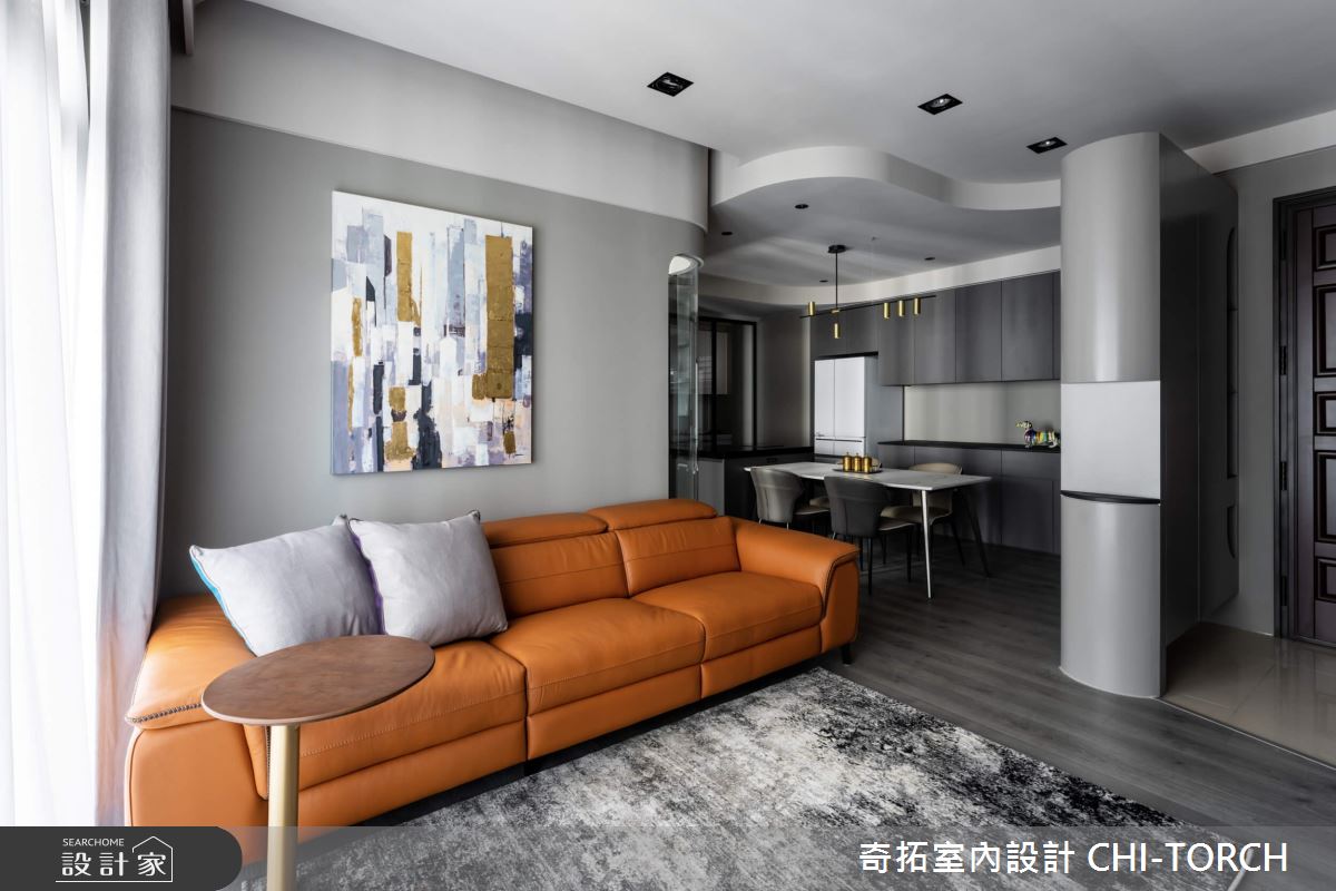 26坪新成屋(5年以下)＿現代風客廳案例圖片＿奇拓室內設計 CHI-TORCH＿奇拓_30之2