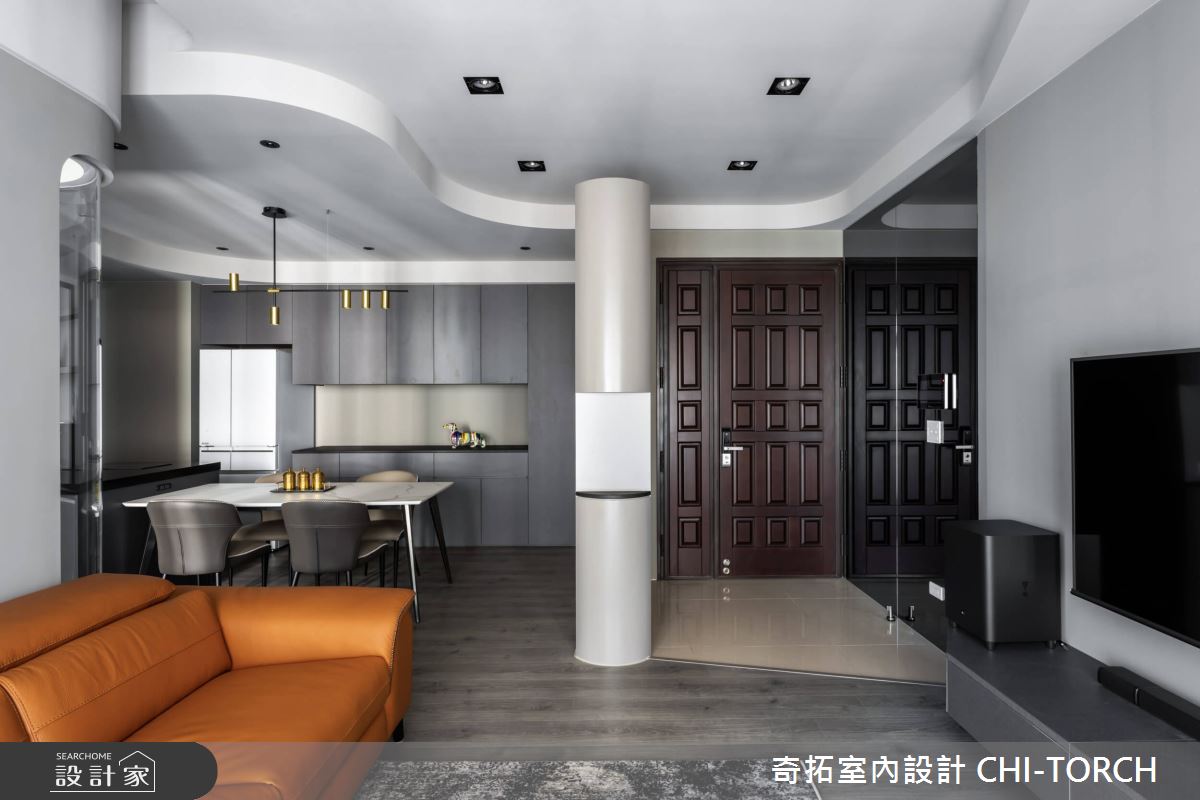 26坪新成屋(5年以下)＿現代風客廳餐廳案例圖片＿奇拓室內設計 CHI-TORCH＿奇拓_30之1