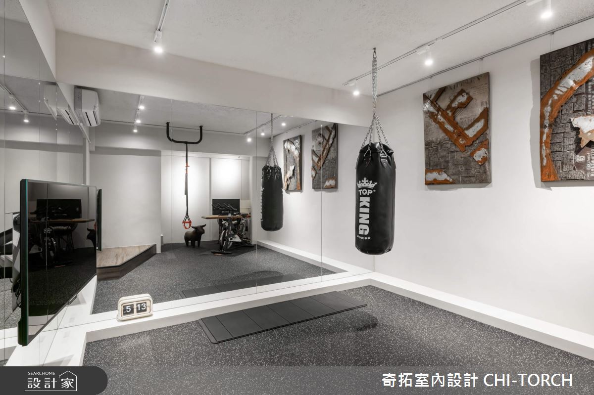 56坪老屋(41~50年)＿侘寂風家庭健身房案例圖片＿奇拓室內設計 CHI-TORCH＿奇拓_32之9