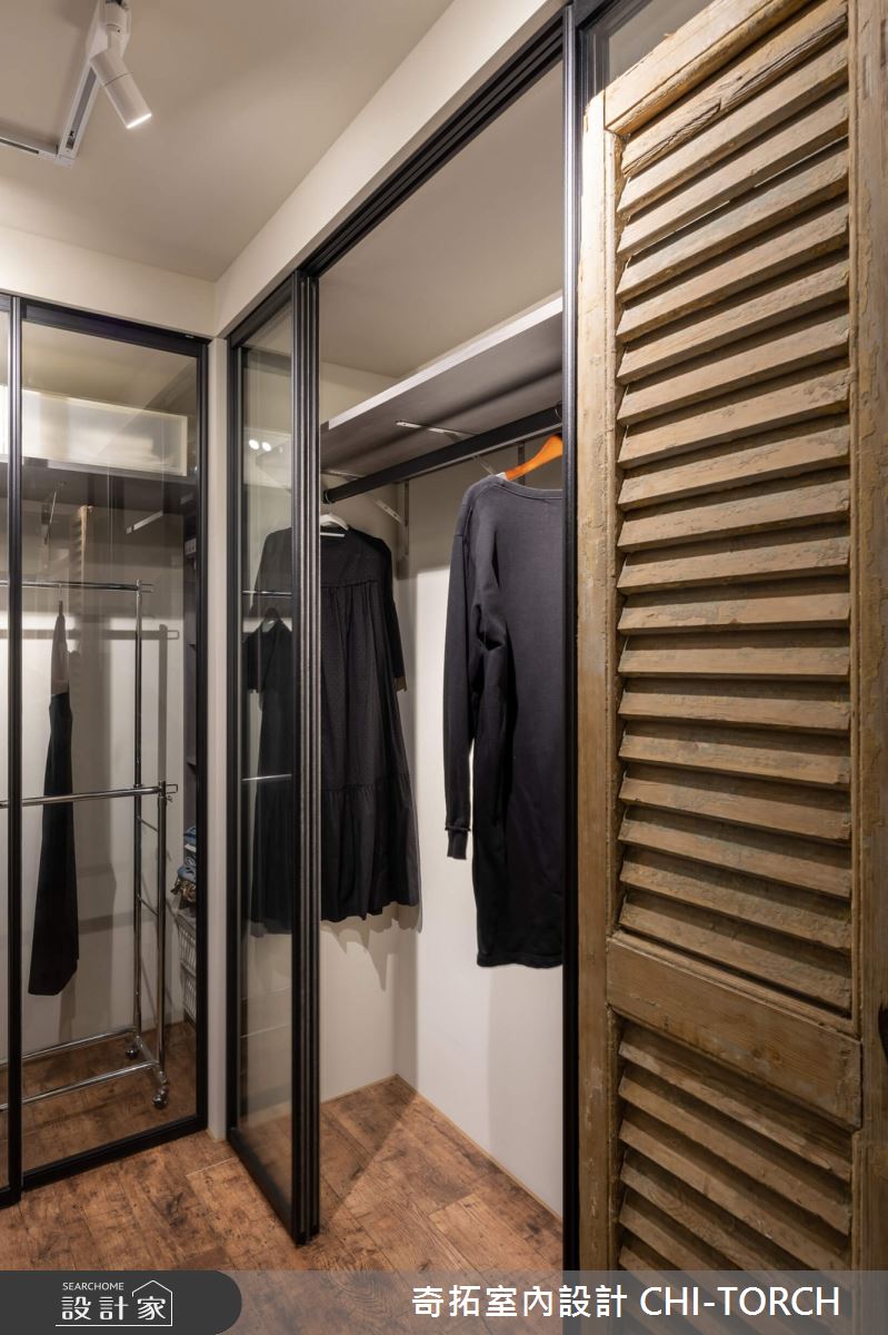 56坪老屋(41~50年)＿侘寂風更衣間案例圖片＿奇拓室內設計 CHI-TORCH＿奇拓_32之15