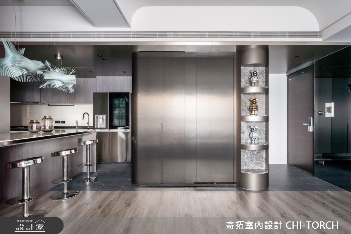 新古屋(10年以下)＿現代風玄關餐廳廚房吧檯中島案例圖片＿奇拓室內設計 CHI-TORCH＿奇拓_41之5