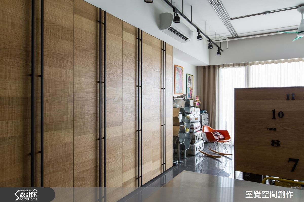 28坪新成屋(5年以下)＿工業風案例圖片＿室覺空間創作＿室覺_02之4