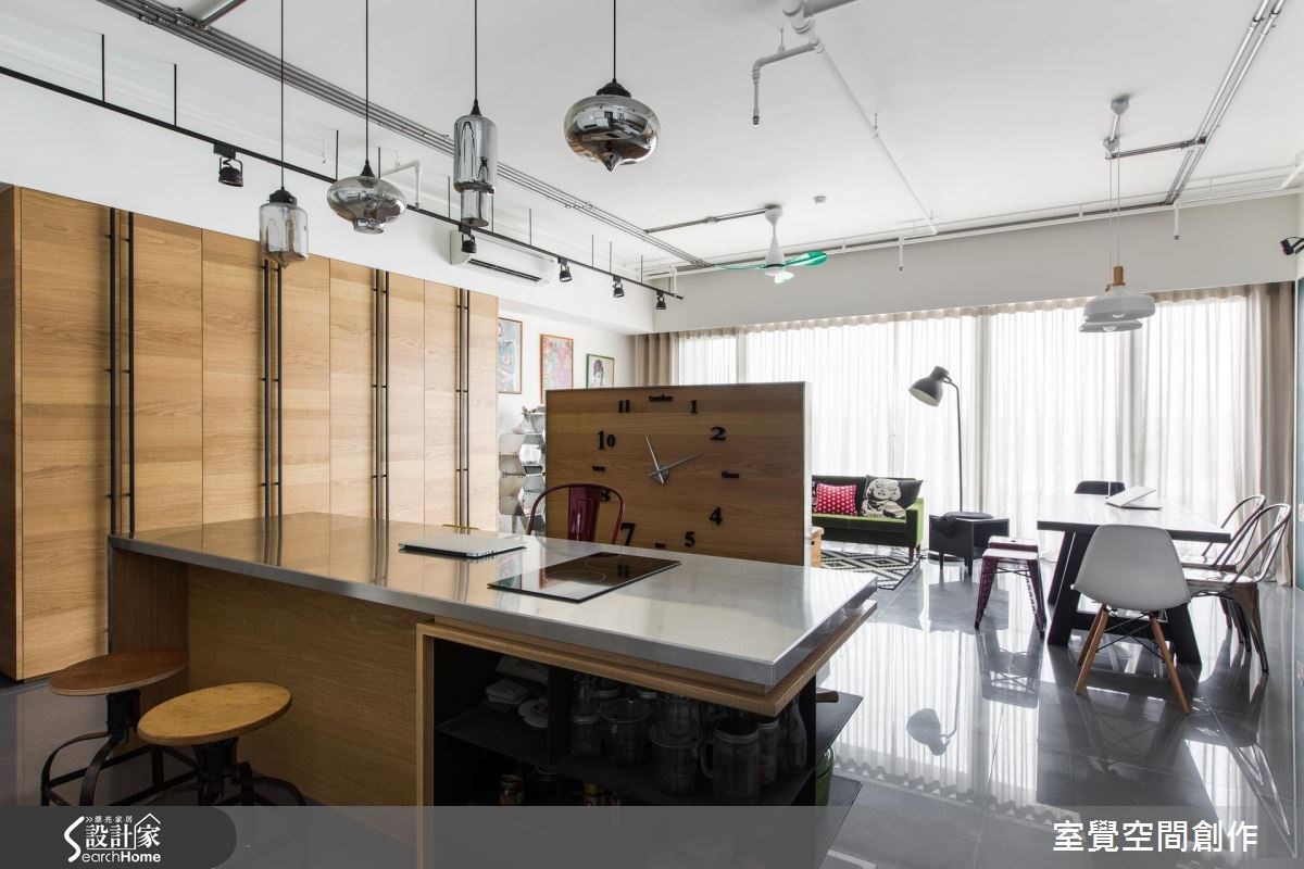 28坪新成屋(5年以下)＿工業風案例圖片＿室覺空間創作＿室覺_02之6