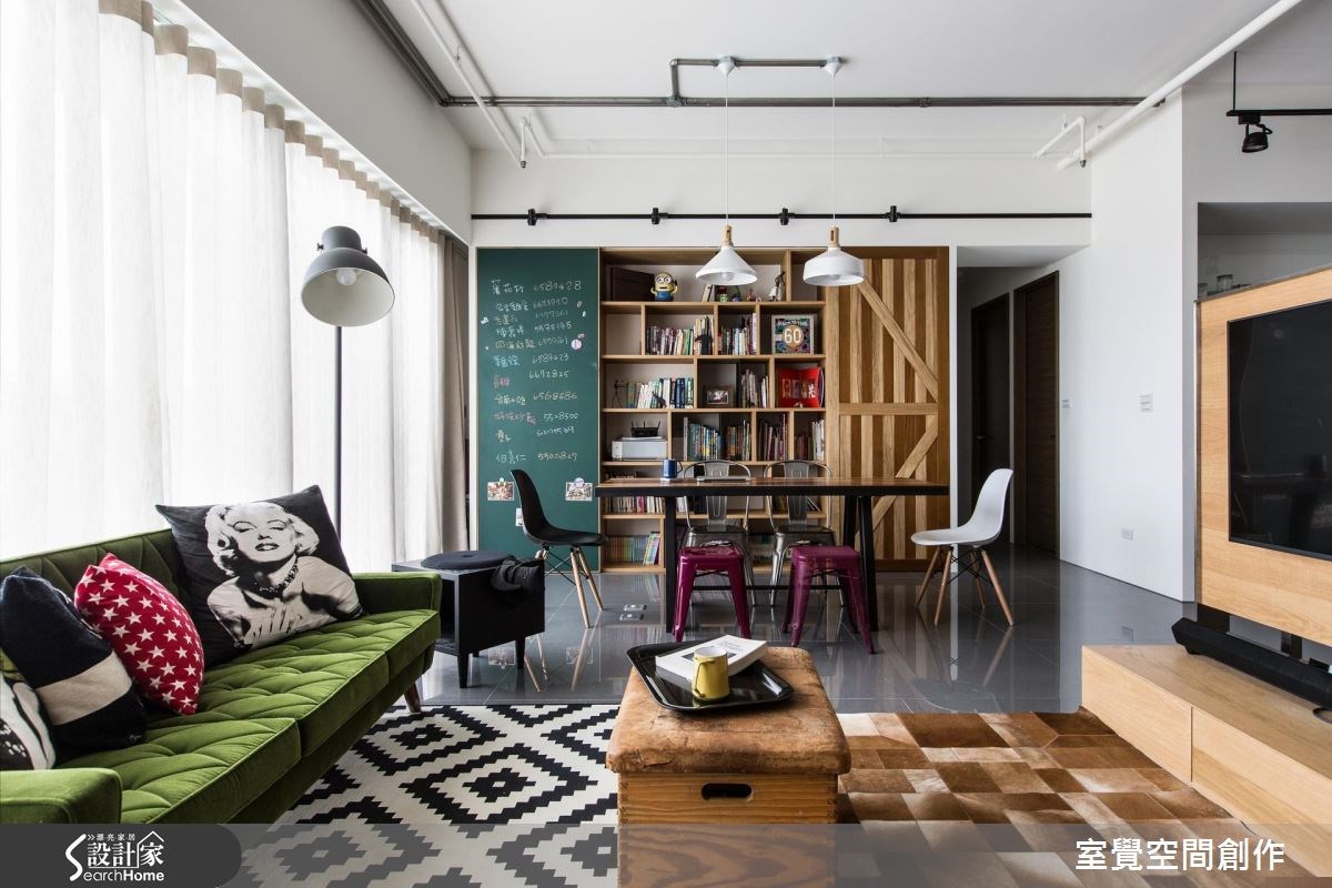 28坪新成屋(5年以下)＿工業風案例圖片＿室覺空間創作＿室覺_02之12