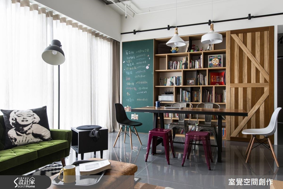 28坪新成屋(5年以下)＿工業風案例圖片＿室覺空間創作＿室覺_02之13