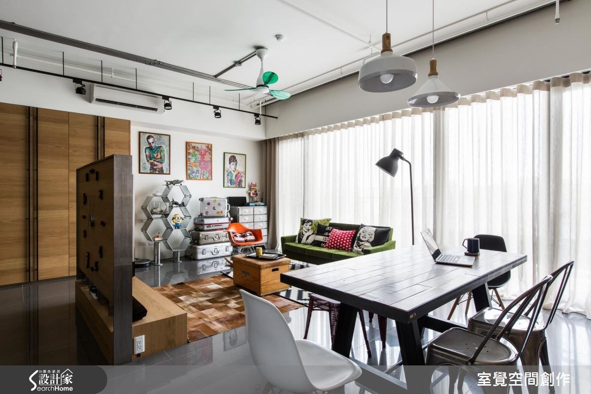 28坪新成屋(5年以下)＿工業風案例圖片＿室覺空間創作＿室覺_02之14