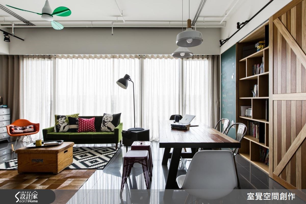 28坪新成屋(5年以下)＿工業風案例圖片＿室覺空間創作＿室覺_02之15
