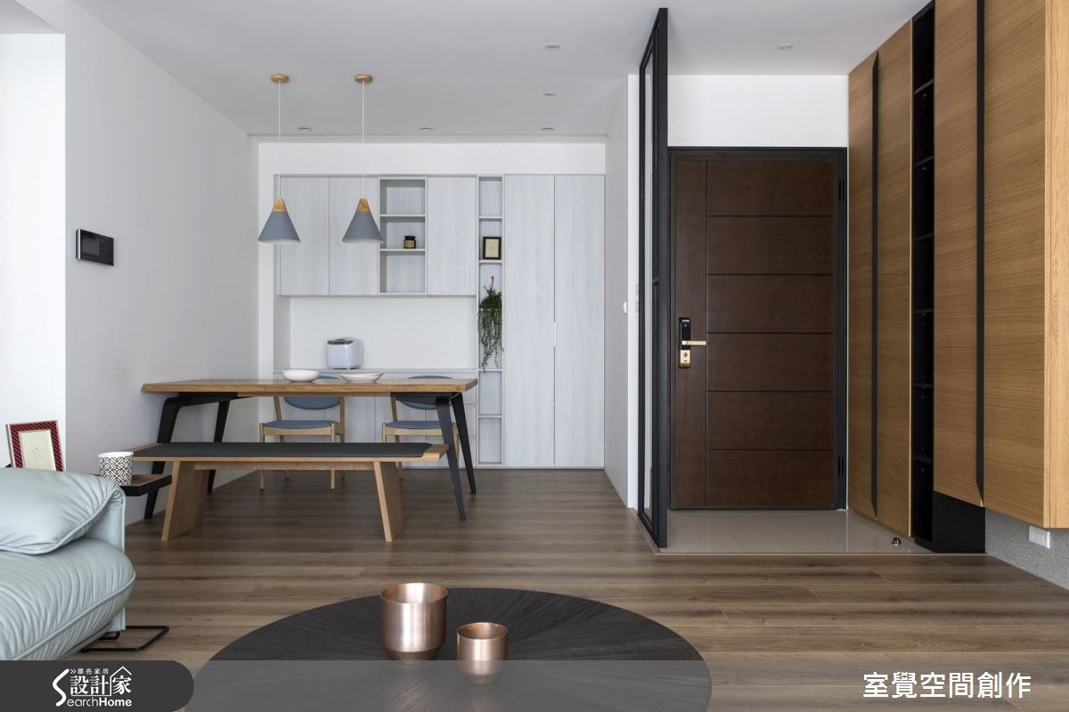 25坪新成屋(5年以下)＿北歐風餐廳案例圖片＿室覺空間創作＿室覺_09之1