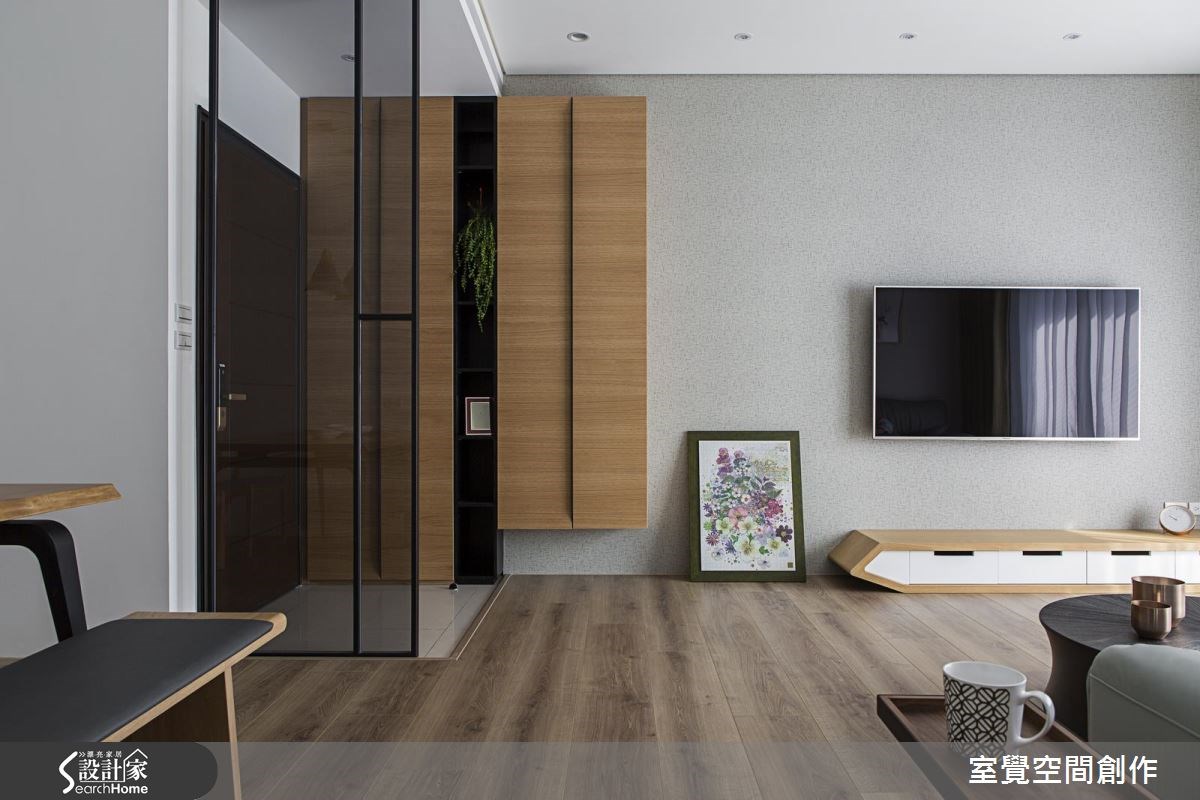 25坪新成屋(5年以下)＿北歐風客廳案例圖片＿室覺空間創作＿室覺_09之2