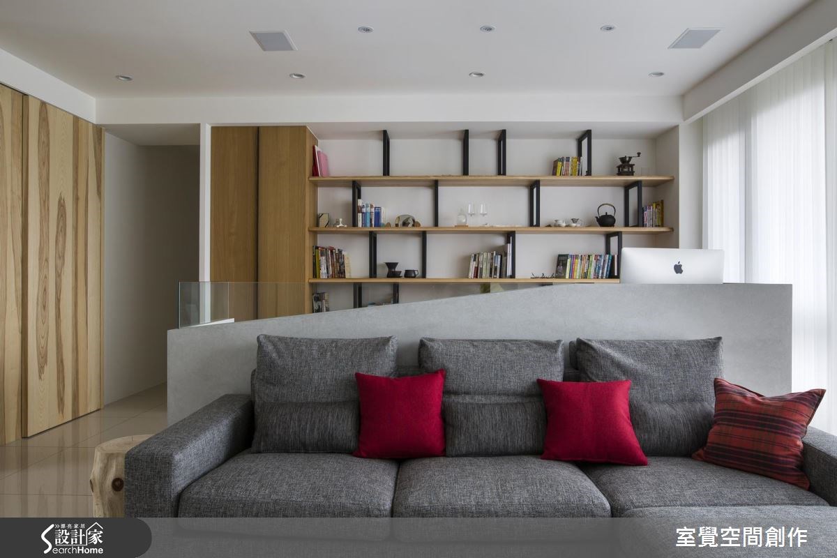 30坪新成屋(5年以下)＿現代風客廳案例圖片＿室覺空間創作＿室覺_11之4