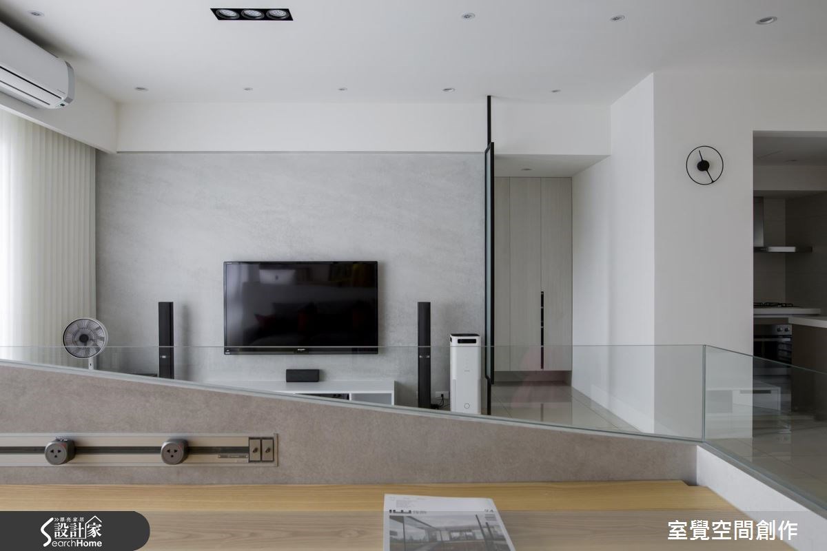 30坪新成屋(5年以下)＿現代風客廳案例圖片＿室覺空間創作＿室覺_11之7