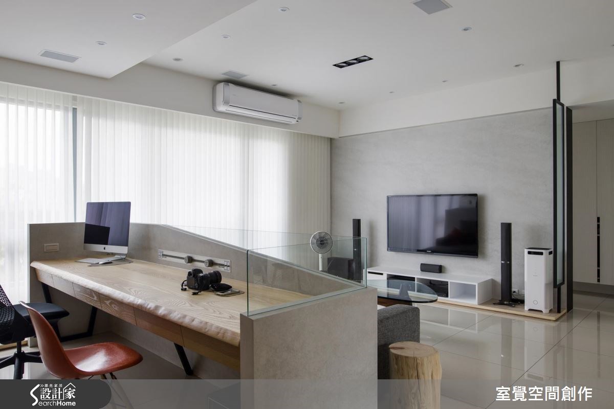 30坪新成屋(5年以下)＿現代風工作區案例圖片＿室覺空間創作＿室覺_11之8