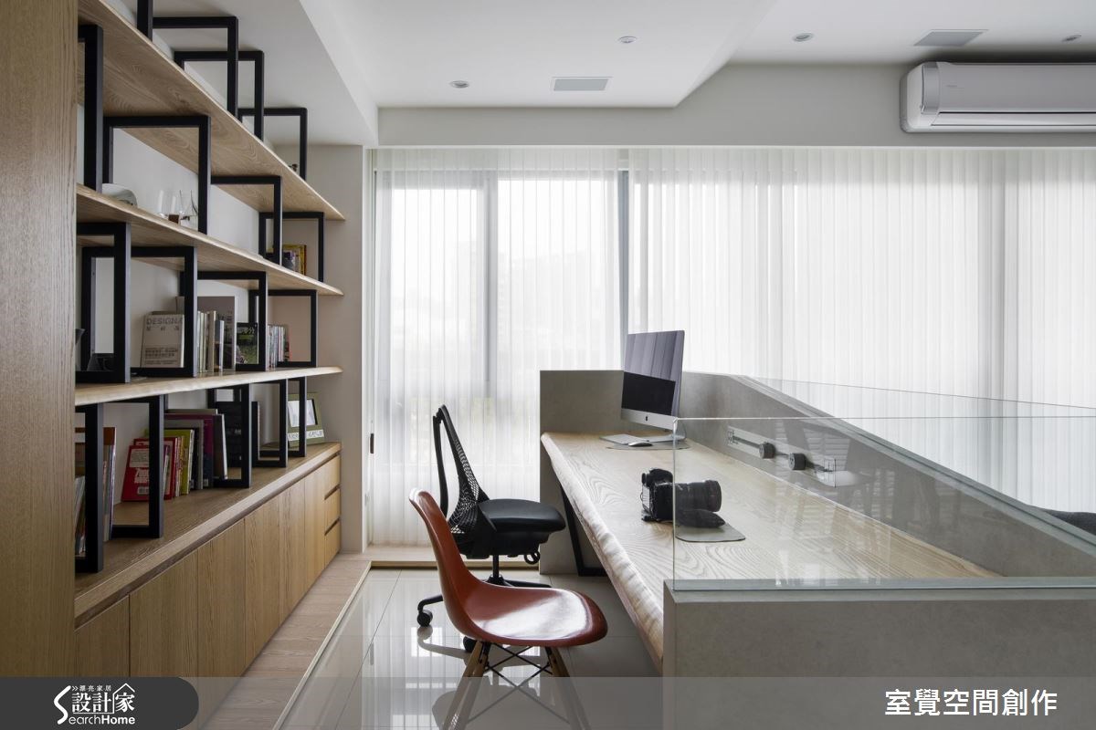 30坪新成屋(5年以下)＿現代風工作區案例圖片＿室覺空間創作＿室覺_11之9