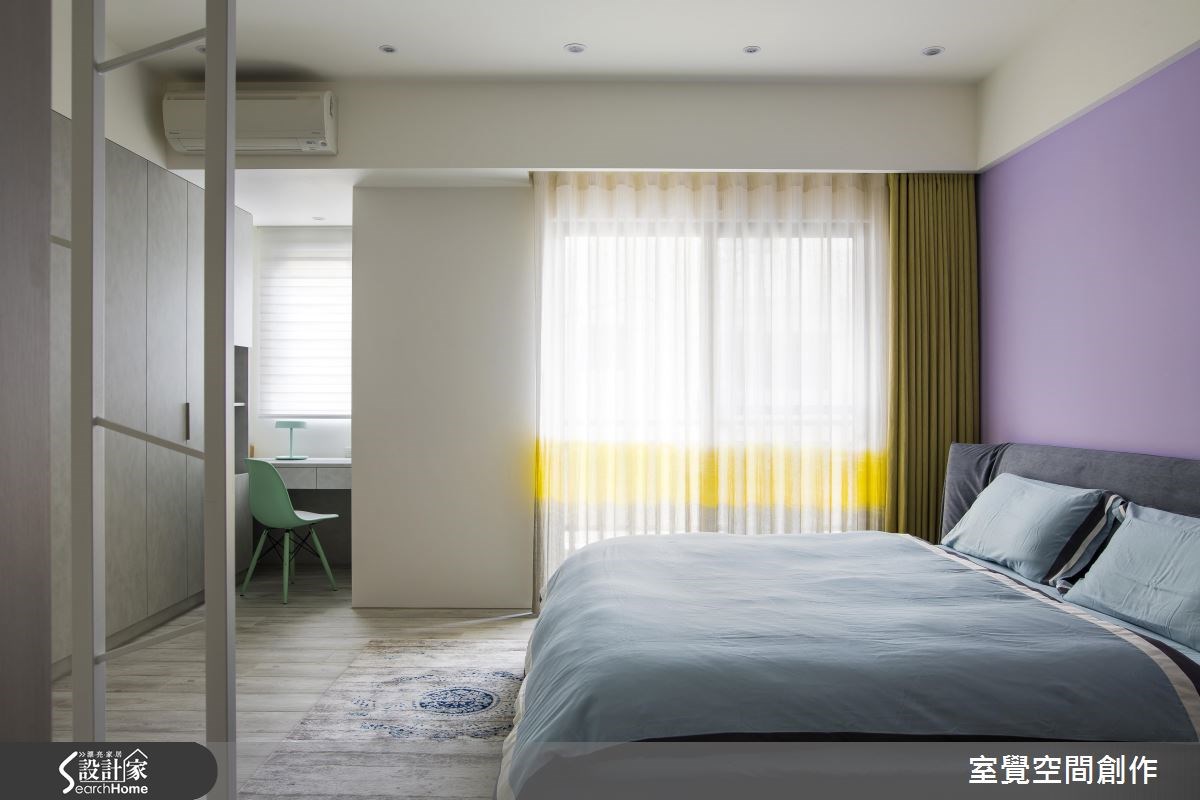 30坪新成屋(5年以下)＿現代風臥室案例圖片＿室覺空間創作＿室覺_12之11