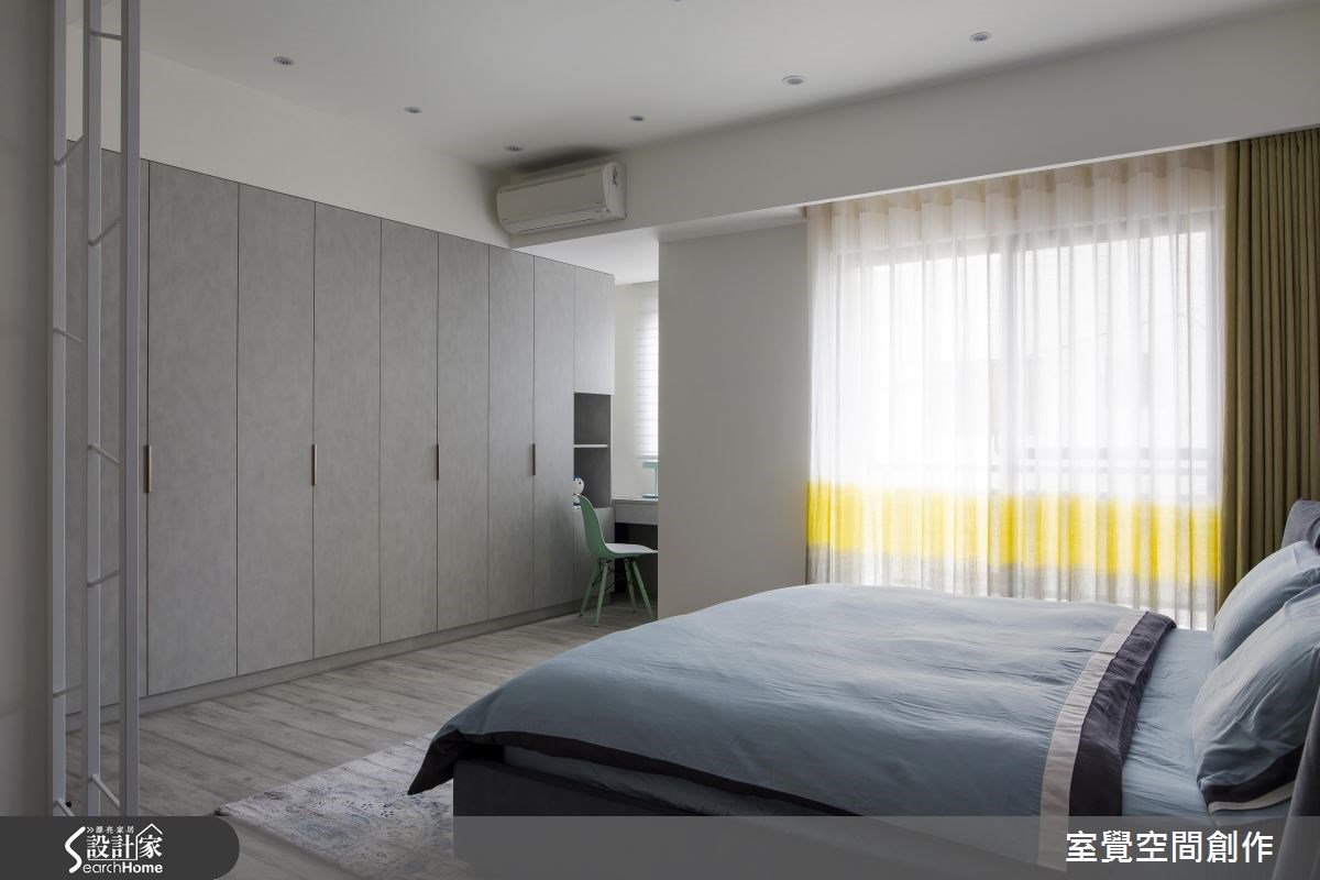 30坪新成屋(5年以下)＿現代風臥室案例圖片＿室覺空間創作＿室覺_12之12
