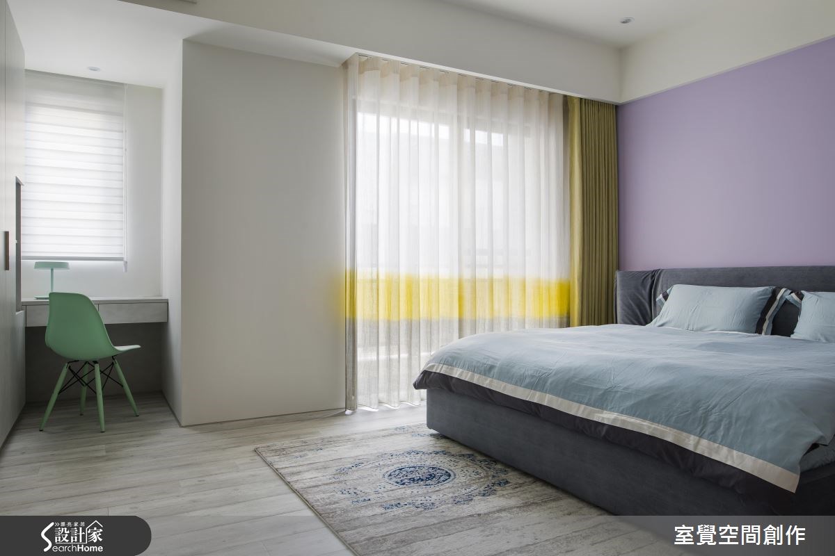 30坪新成屋(5年以下)＿現代風臥室案例圖片＿室覺空間創作＿室覺_12之13