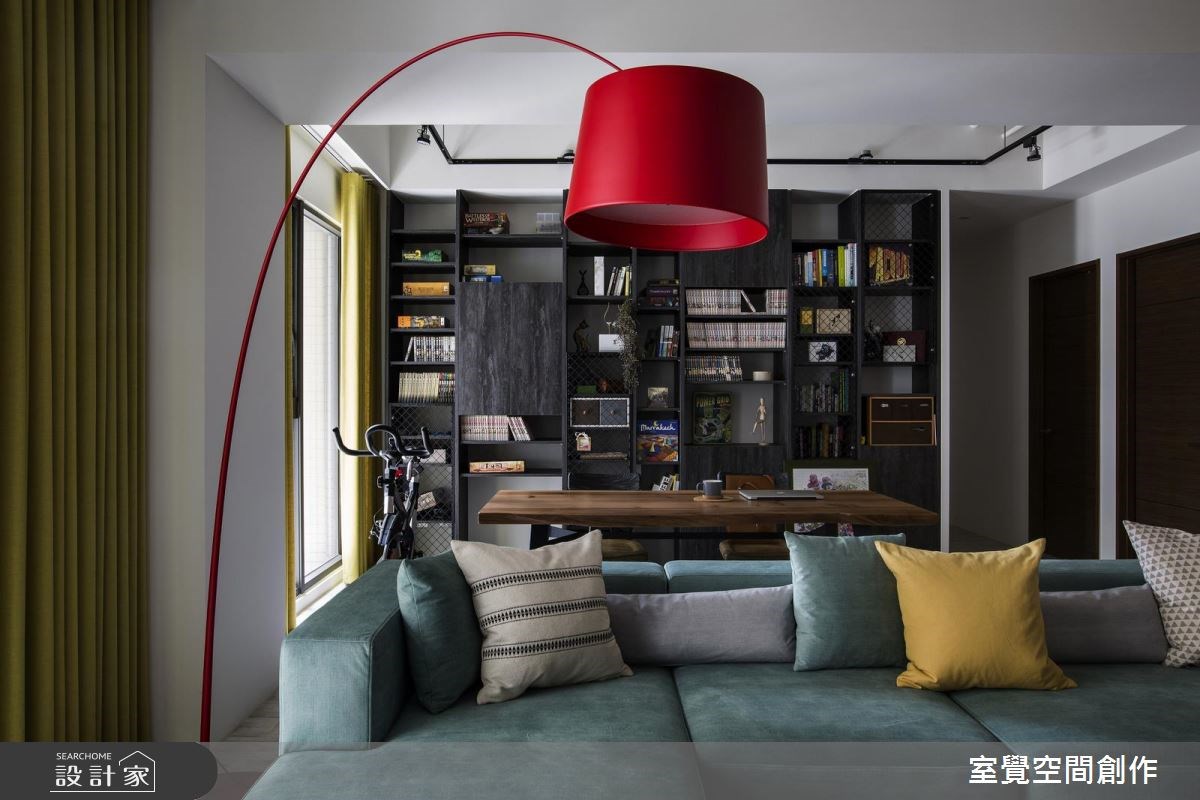 25坪新成屋(5年以下)＿混搭風客廳案例圖片＿室覺空間創作＿室覺_13之6