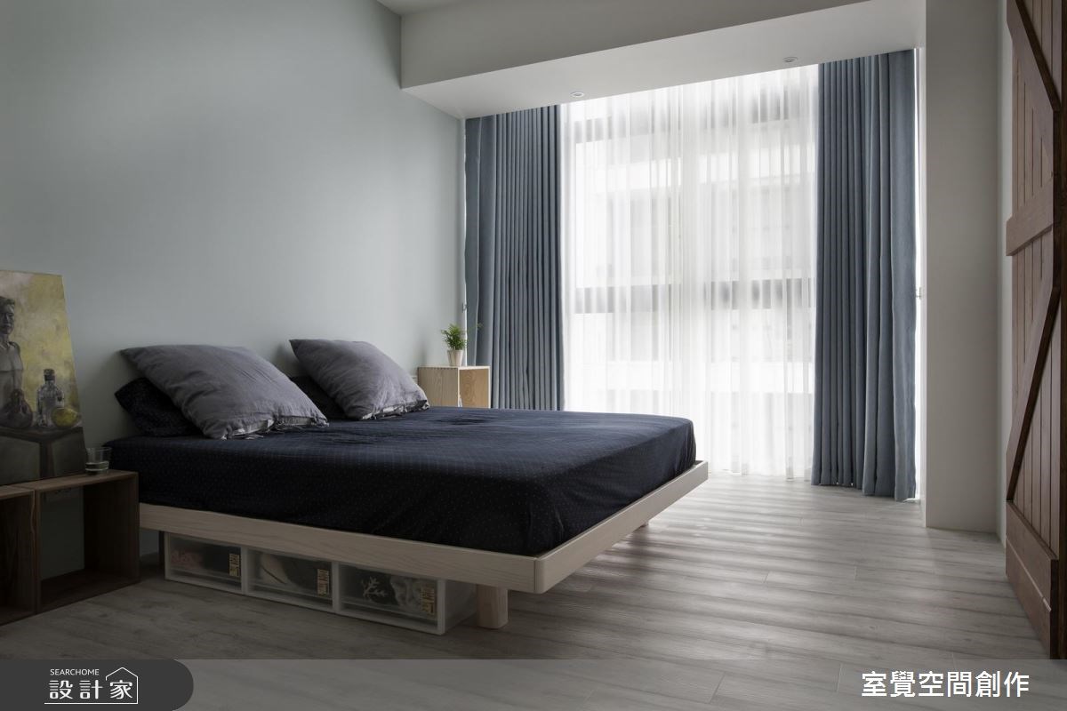 25坪新成屋(5年以下)＿混搭風臥室案例圖片＿室覺空間創作＿室覺_13之10