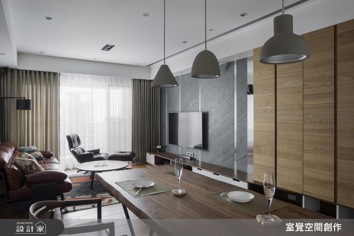 18坪新成屋(5年以下)＿現代風餐廳案例圖片＿室覺空間創作＿室覺_14之4