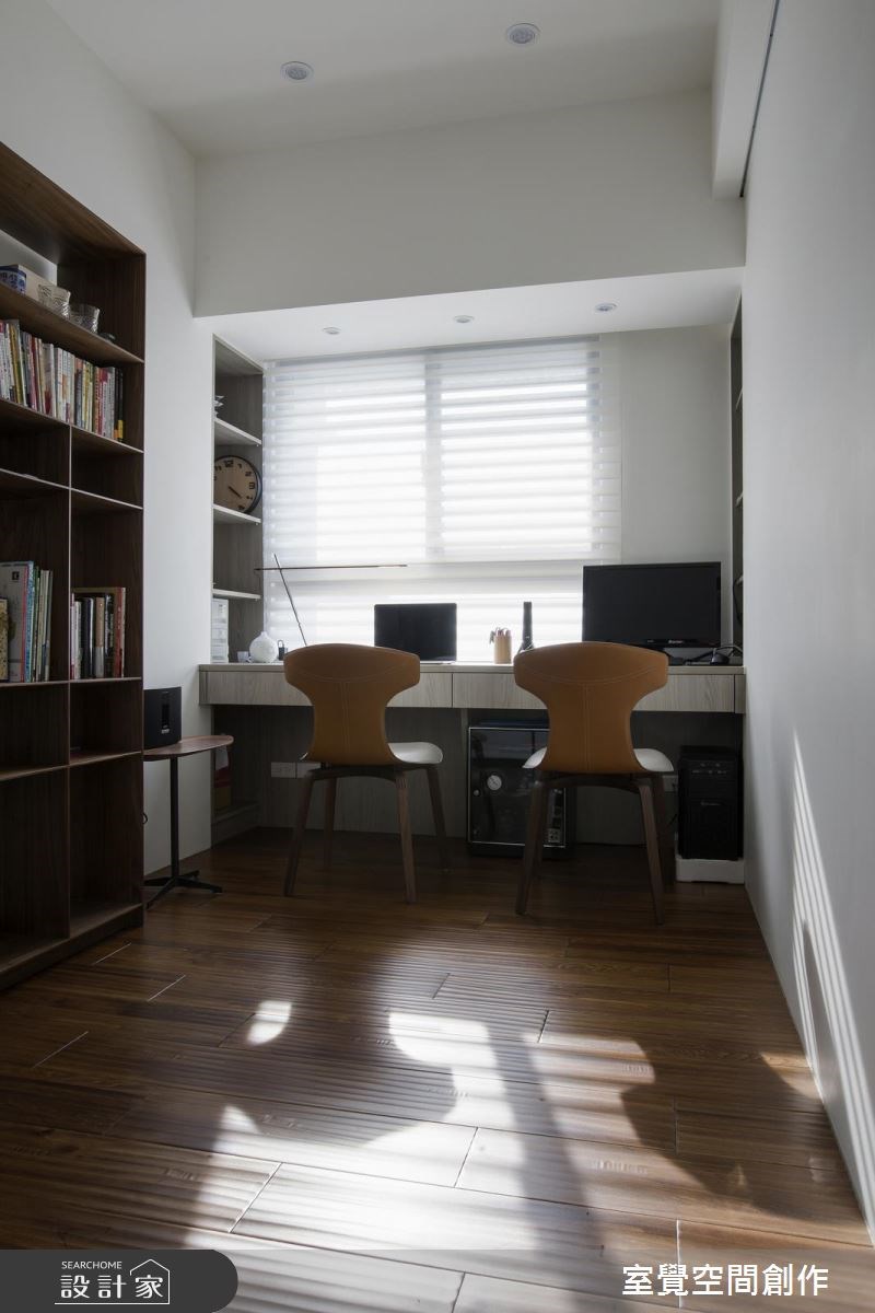18坪新成屋(5年以下)＿現代風書房案例圖片＿室覺空間創作＿室覺_14之9