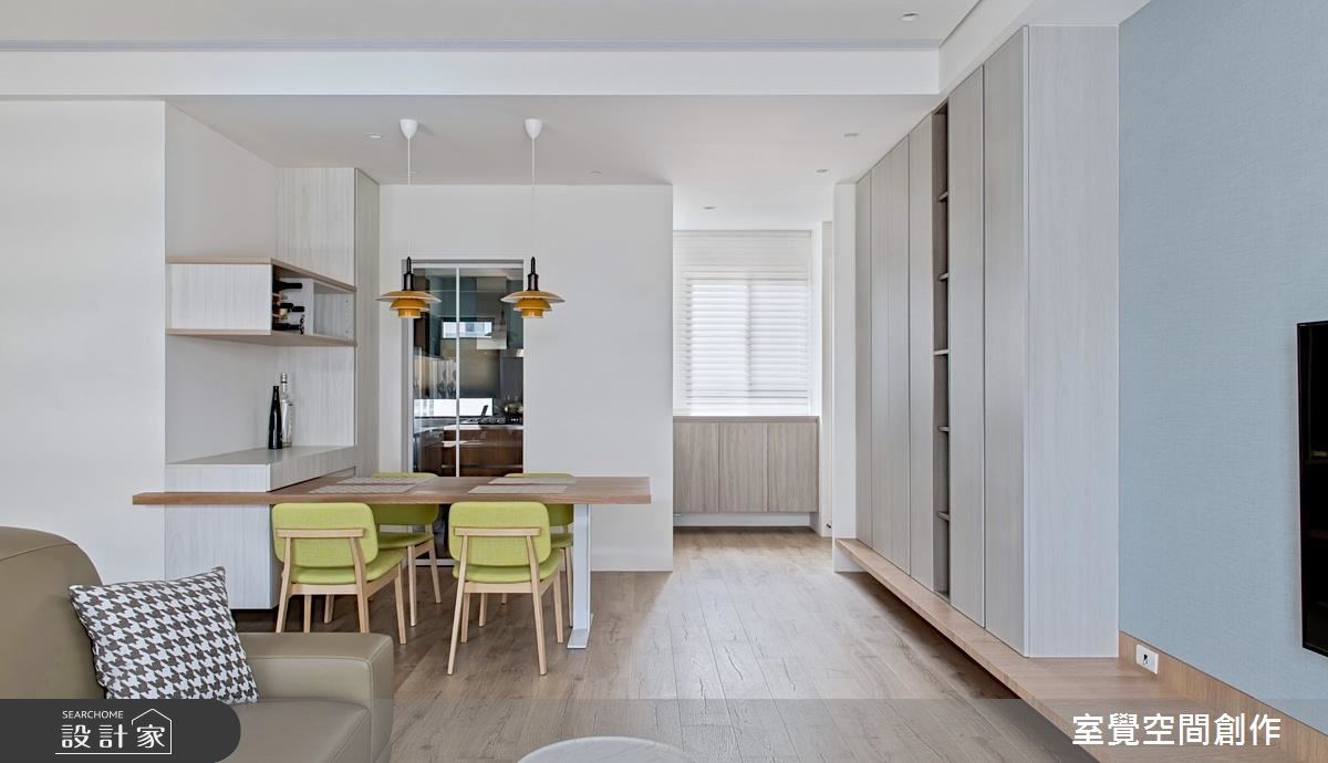 20坪新成屋(5年以下)＿北歐風餐廳案例圖片＿室覺空間創作＿室覺_17之2
