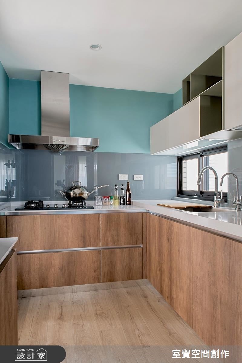 20坪新成屋(5年以下)＿北歐風廚房案例圖片＿室覺空間創作＿室覺_17之8