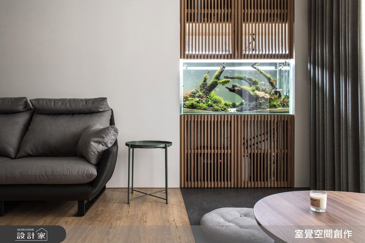 17坪新成屋(5年以下)＿簡約風客廳案例圖片＿室覺空間創作＿室覺_19之10