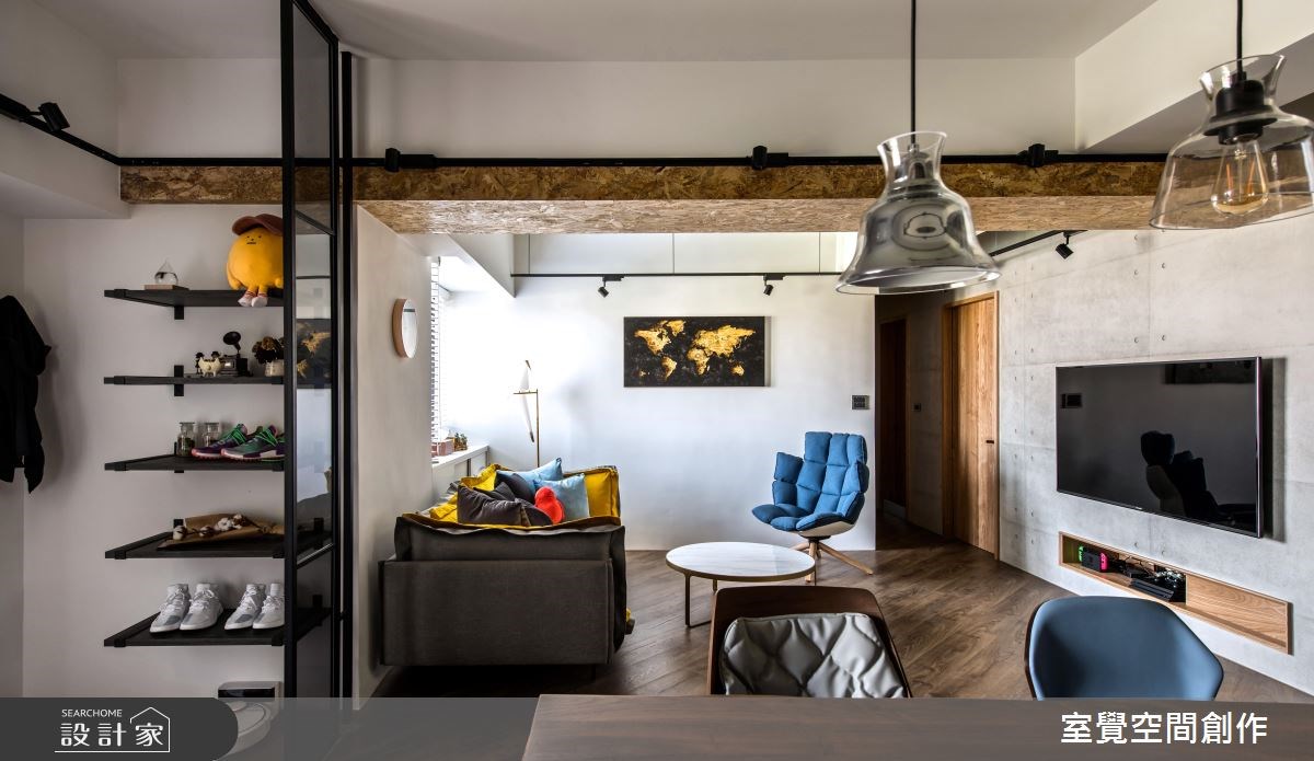 30坪老屋(16~30年)＿工業風餐廳案例圖片＿室覺空間創作＿室覺_20之2