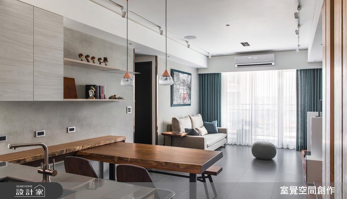17坪新成屋(5年以下)＿現代風餐廳案例圖片＿室覺空間創作＿室覺_21之1