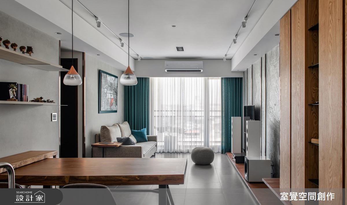 17坪新成屋(5年以下)＿現代風客廳案例圖片＿室覺空間創作＿室覺_21之2