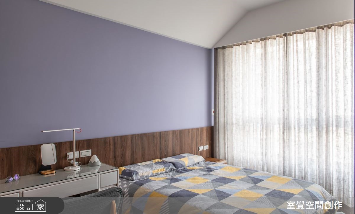 17坪新成屋(5年以下)＿現代風臥室案例圖片＿室覺空間創作＿室覺_21之8