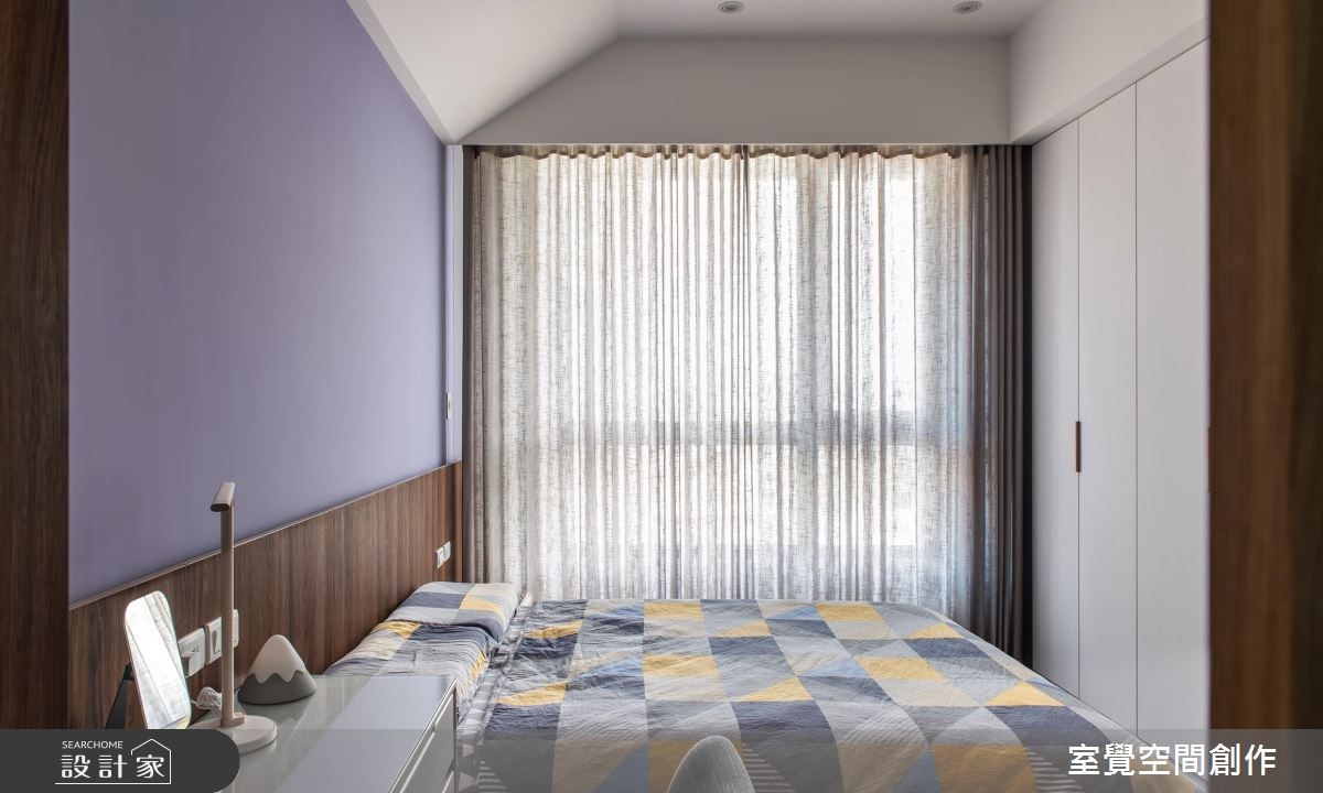 17坪新成屋(5年以下)＿現代風臥室案例圖片＿室覺空間創作＿室覺_21之9