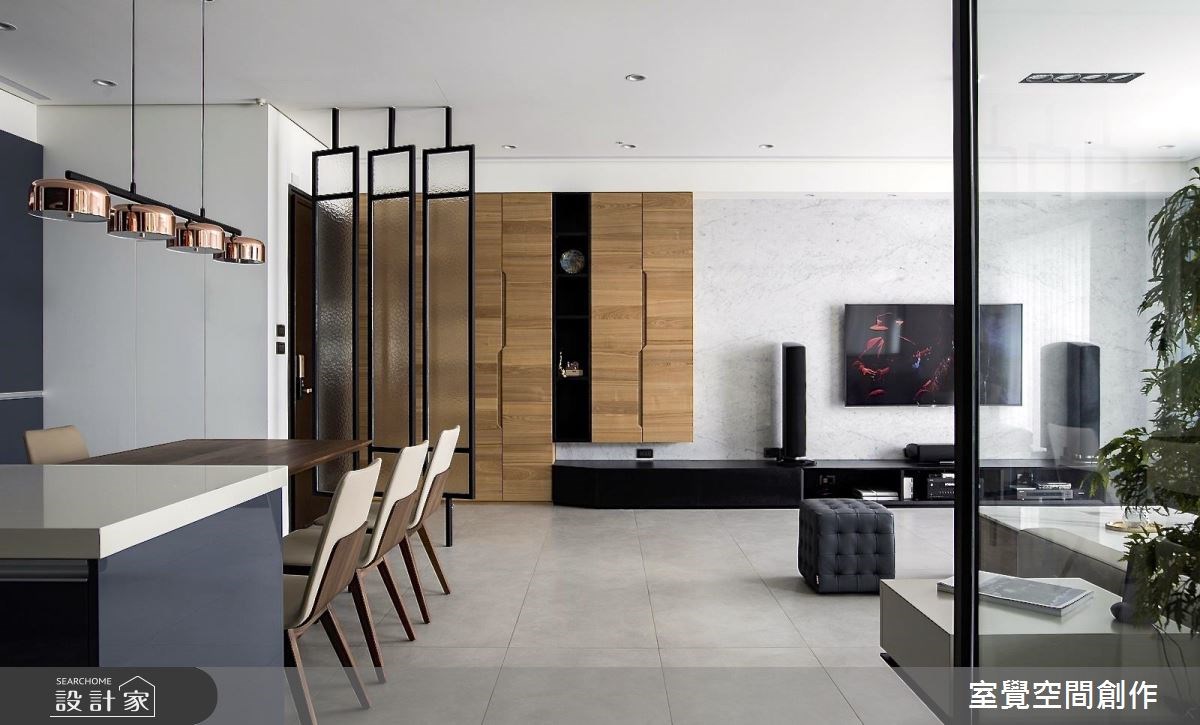 28坪新成屋(5年以下)＿現代風客廳案例圖片＿室覺空間創作＿室覺_23之7