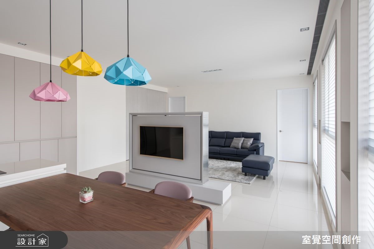 40坪新成屋(5年以下)＿現代風餐廳案例圖片＿室覺空間創作＿室覺_24之9