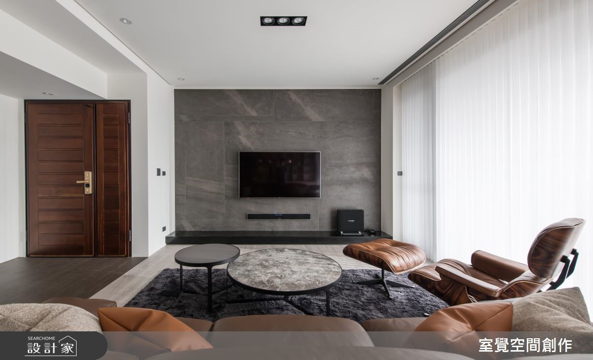 35坪新成屋(5年以下)＿現代風客廳案例圖片＿室覺空間創作＿室覺_26之8