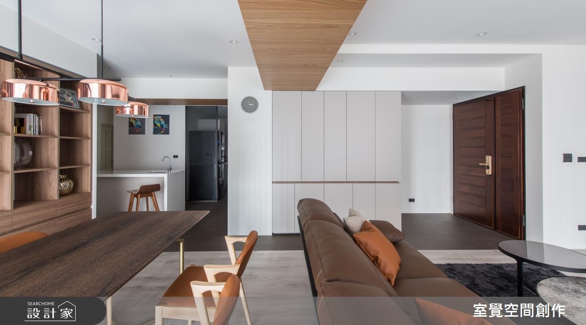 35坪新成屋(5年以下)＿現代風餐廳案例圖片＿室覺空間創作＿室覺_26之5