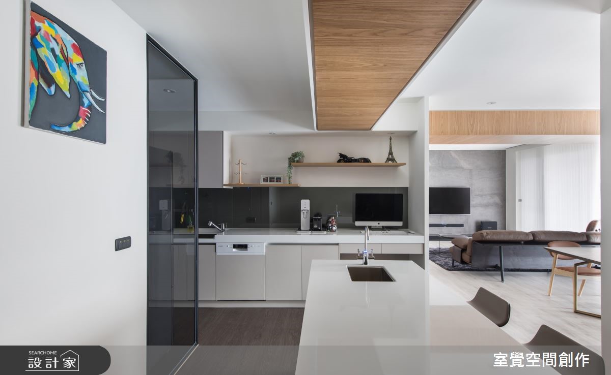 35坪新成屋(5年以下)＿現代風廚房案例圖片＿室覺空間創作＿室覺_26之9