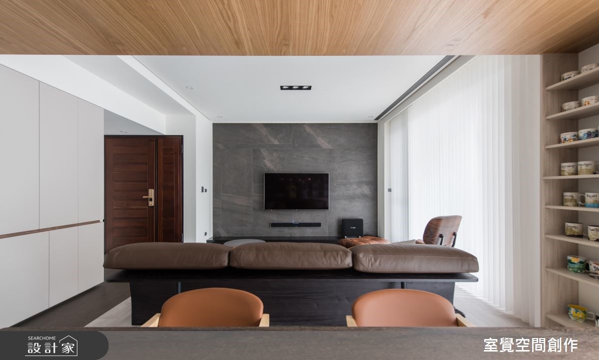 35坪新成屋(5年以下)＿現代風客廳案例圖片＿室覺空間創作＿室覺_26之7