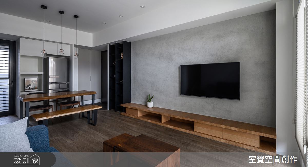 15坪新成屋(5年以下)＿現代風客廳餐廳案例圖片＿室覺空間創作＿室覺_28之3