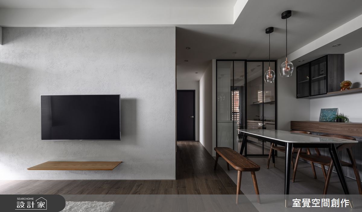 15坪新成屋(5年以下)＿現代風客廳餐廳案例圖片＿室覺空間創作＿室覺_31之5