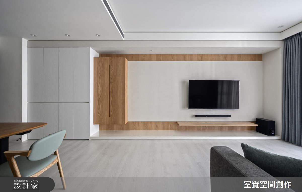 29坪中古屋(5~15年)＿簡約風客廳案例圖片＿室覺空間創作＿室覺_33之1
