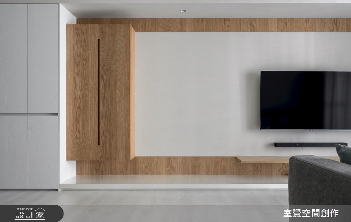 29坪中古屋(5~15年)＿簡約風客廳案例圖片＿室覺空間創作＿室覺_33之3