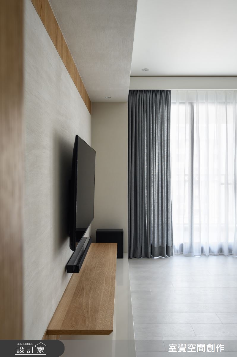 29坪中古屋(5~15年)＿簡約風客廳案例圖片＿室覺空間創作＿室覺_33之4